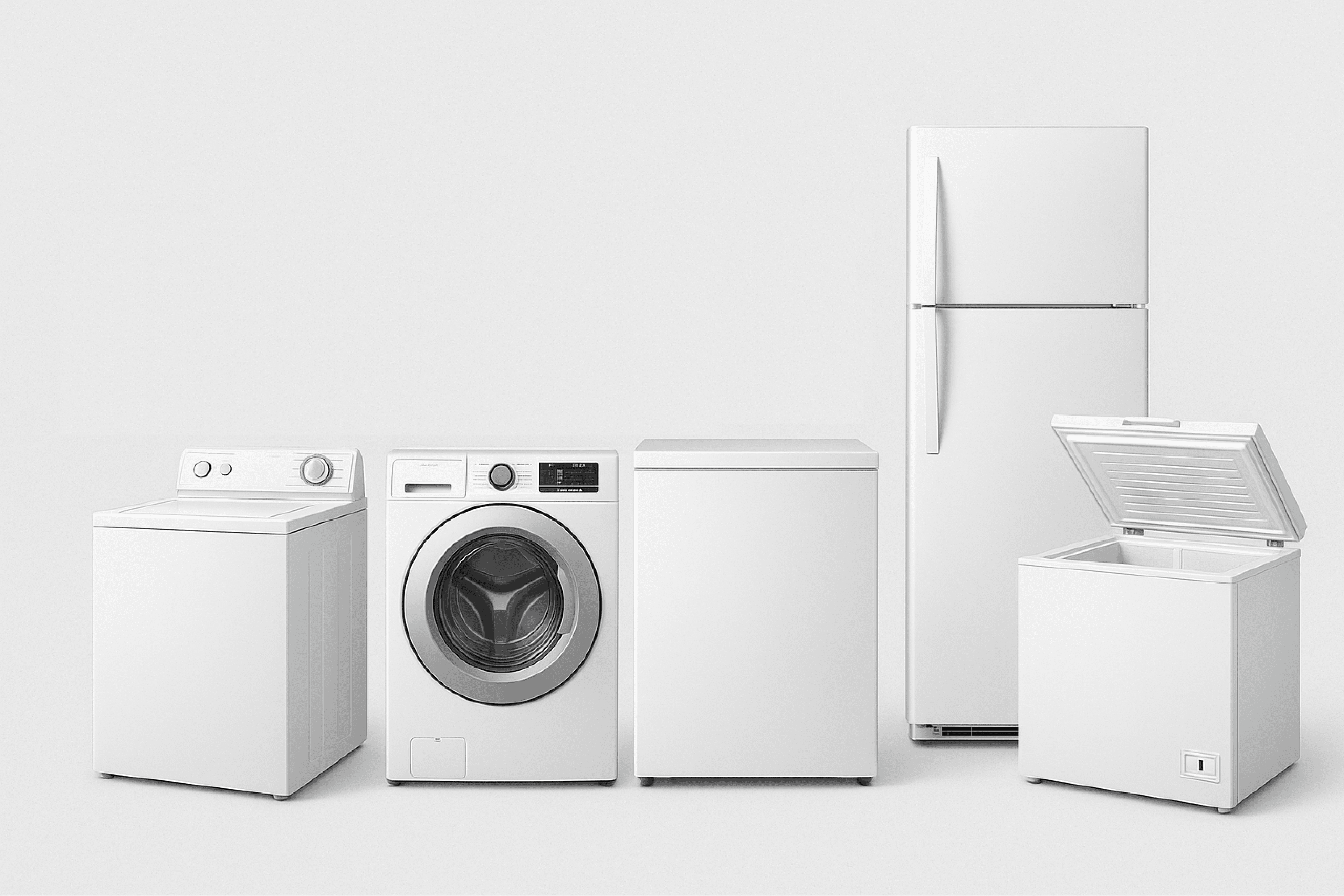 Washers, dryers, fridges, and more available to rent in Kansas City